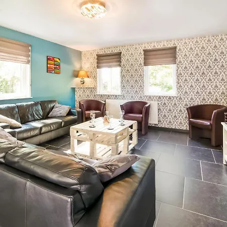 House With Sauna In Quiet Area Near Durbuy, Beautiful Terrace Nyaraló Durbuy